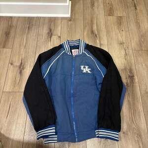 Vintage Kentucky UK Jacket Mens Medium Bomber Embroidered Logo